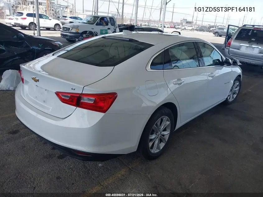 2023 Chevrolet Malibu Fwd 1Lt VIN: 1G1ZD5ST3PF164181 Lot: 45598031