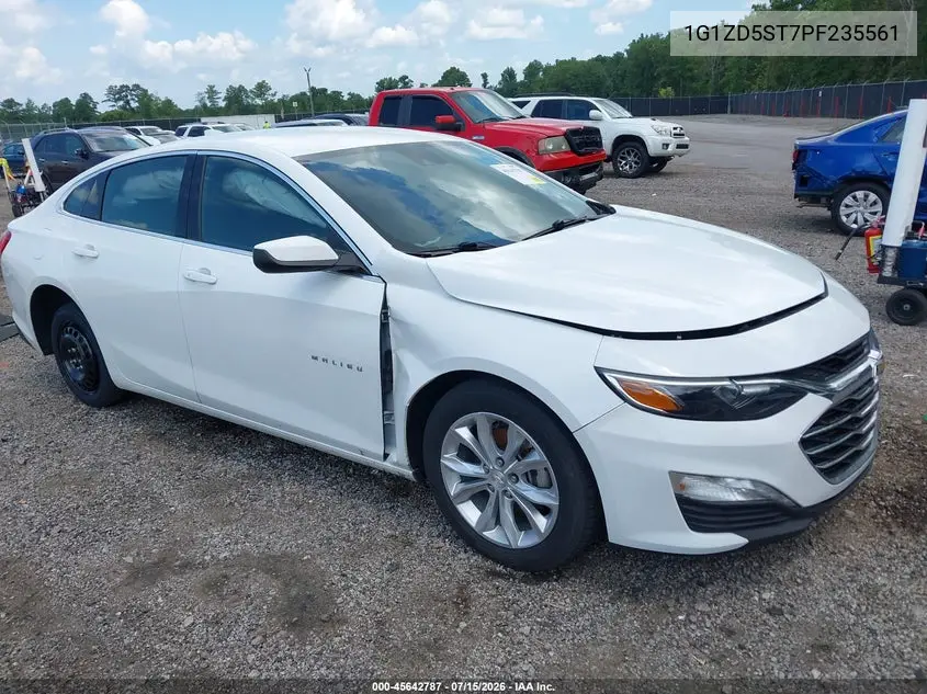 2023 Chevrolet Malibu Fwd 1Lt VIN: 1G1ZD5ST7PF235561 Lot: 45642787