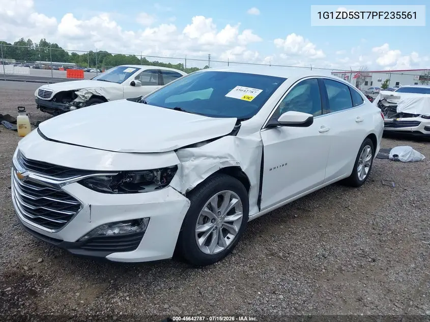 2023 Chevrolet Malibu Fwd 1Lt VIN: 1G1ZD5ST7PF235561 Lot: 45642787