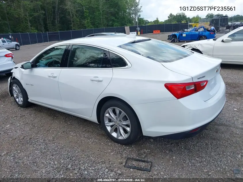 2023 Chevrolet Malibu Fwd 1Lt VIN: 1G1ZD5ST7PF235561 Lot: 45642787