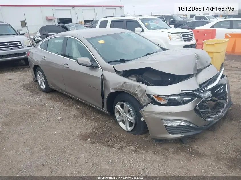 1G1ZD5ST7RF163795 2024 Chevrolet Malibu Fwd 1Lt