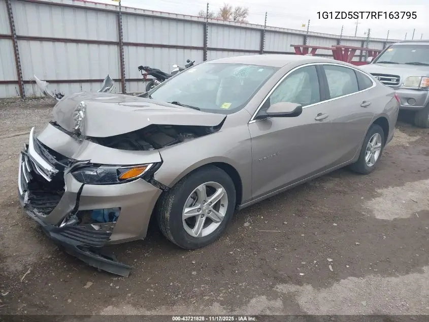1G1ZD5ST7RF163795 2024 Chevrolet Malibu Fwd 1Lt