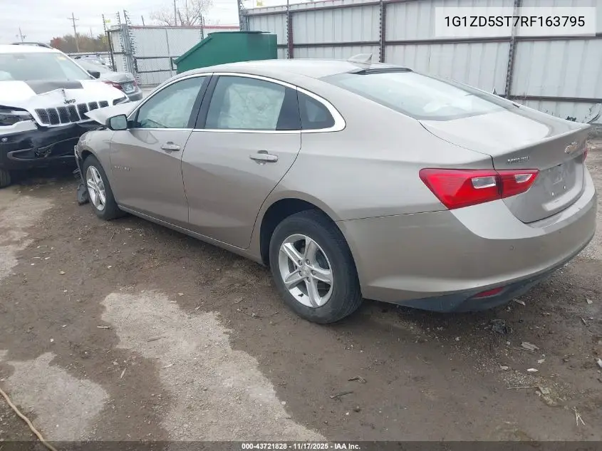 1G1ZD5ST7RF163795 2024 Chevrolet Malibu Fwd 1Lt