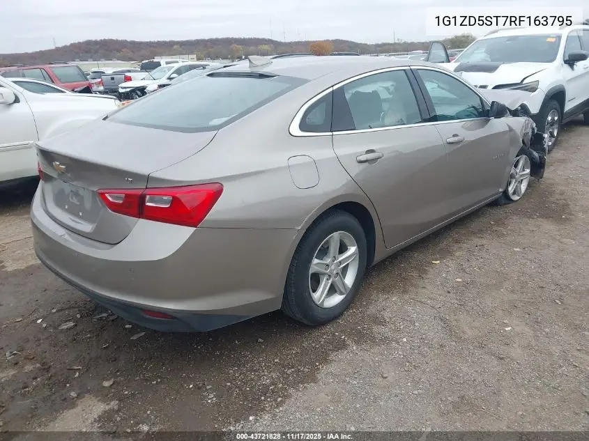 1G1ZD5ST7RF163795 2024 Chevrolet Malibu Fwd 1Lt