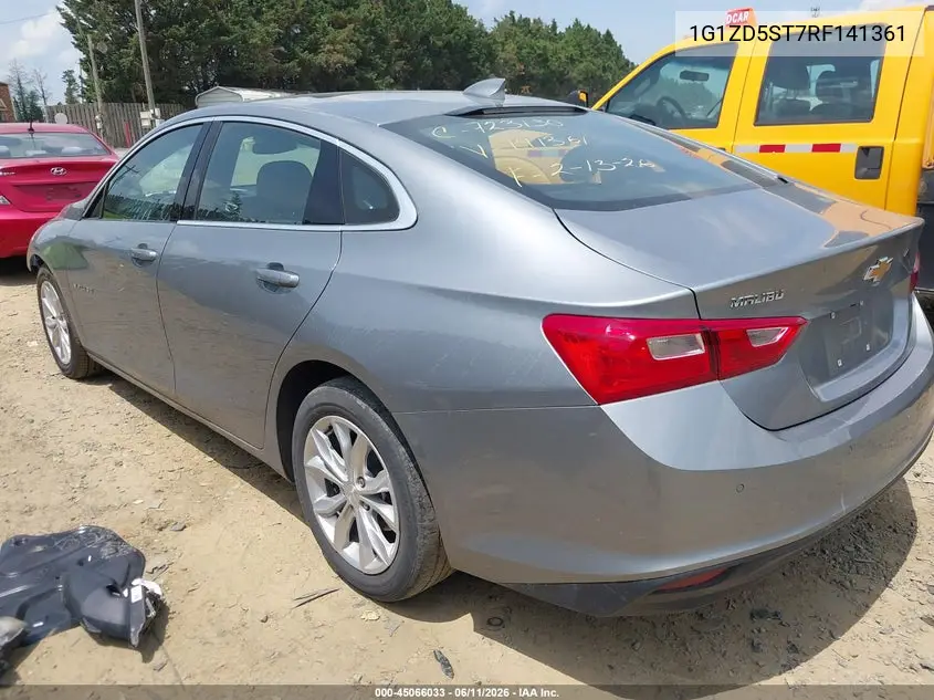 2024 Chevrolet Malibu Fwd 1Lt VIN: 1G1ZD5ST7RF141361 Lot: 45066033