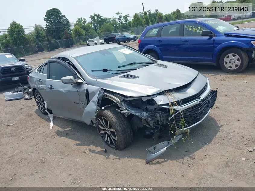 2024 Chevrolet Malibu Fwd Rs VIN: 1G1ZG5ST1RF239843 Lot: 45639864