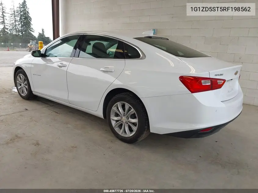 2024 Chevrolet Malibu Fwd 1Lt VIN: 1G1ZD5ST5RF198562 Lot: 45677726