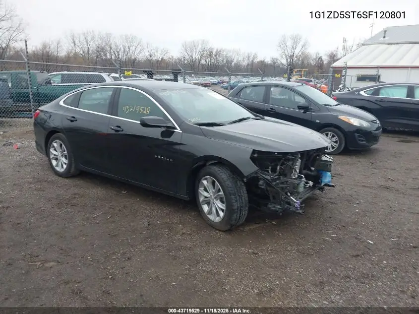 1G1ZD5ST6SF120801 2025 Chevrolet Malibu Fwd 1Lt