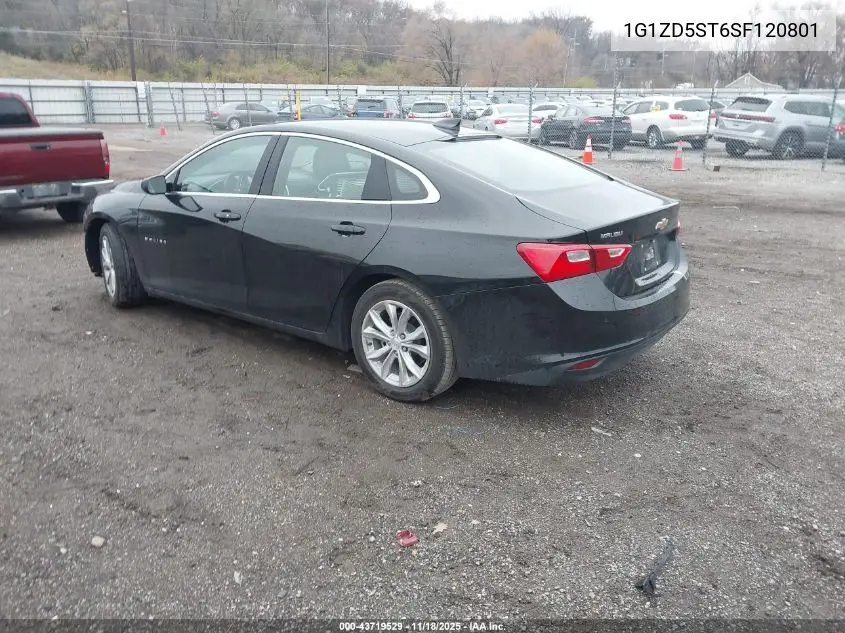 1G1ZD5ST6SF120801 2025 Chevrolet Malibu Fwd 1Lt
