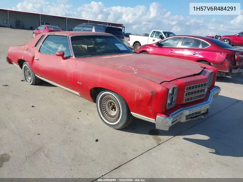 1976 Chevrolet Monte Carlo VIN: 1H57V6R484291 Lot: 43992099
