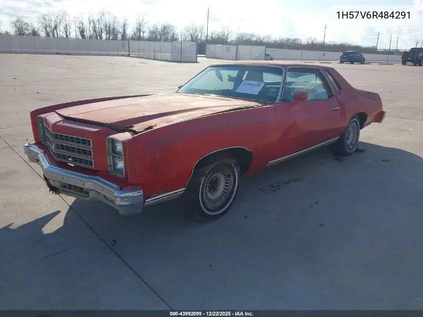 1976 Chevrolet Monte Carlo VIN: 1H57V6R484291 Lot: 43992099