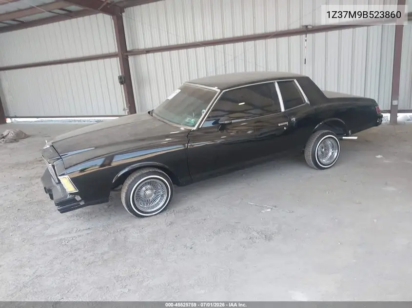 1979 Chevrolet Monte Carlo VIN: 1Z37M9B523860 Lot: 45525759