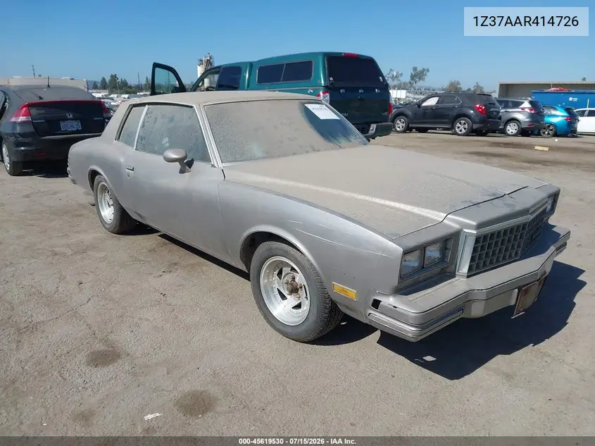 1980 Chevrolet Monte Carlo VIN: 1Z37AAR414726 Lot: 45619530