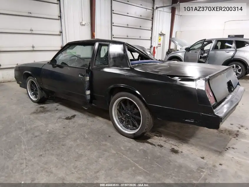 1984 Chevrolet Monte Carlo VIN: 1G1AZ37GXER200314 Lot: 45483523