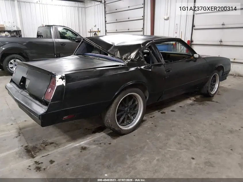 1984 Chevrolet Monte Carlo VIN: 1G1AZ37GXER200314 Lot: 45483523