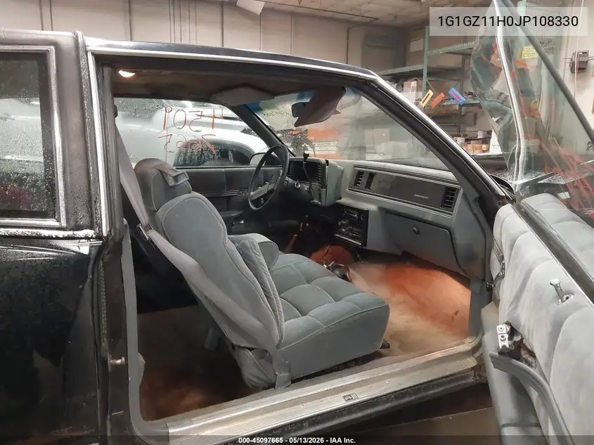 1988 Chevrolet Monte Carlo VIN: 1G1GZ11H0JP108330 Lot: 45097665