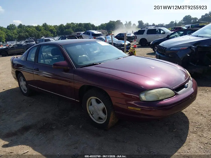 1996 Chevrolet Monte Carlo Ls VIN: 2G1WW12M3T9255923 Lot: 45332769