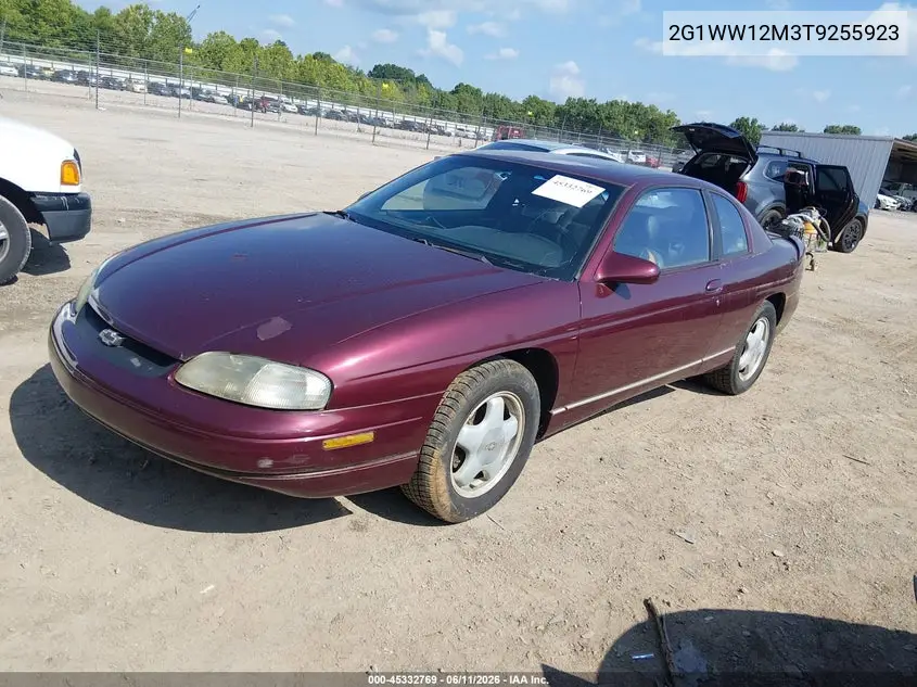 1996 Chevrolet Monte Carlo Ls VIN: 2G1WW12M3T9255923 Lot: 45332769
