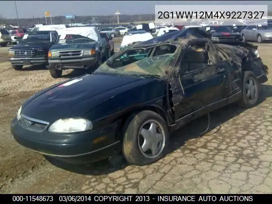1999 Chevrolet Monte Carlo VIN: 2G1WW12M4X9227327 Lot: 11548673
