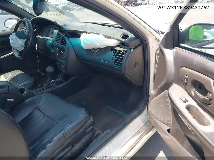 2003 Chevrolet Monte Carlo Ss VIN: 2G1WX12KX39430762 Lot: 45166532