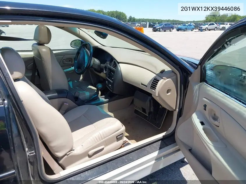 2003 Chevrolet Monte Carlo Ss VIN: 2G1WX12KX39446086 Lot: 45445889