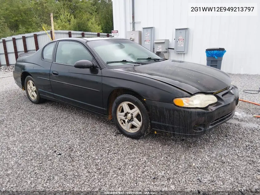 2004 Chevrolet Monte Carlo Ls VIN: 2G1WW12E949213797 Lot: 44757837