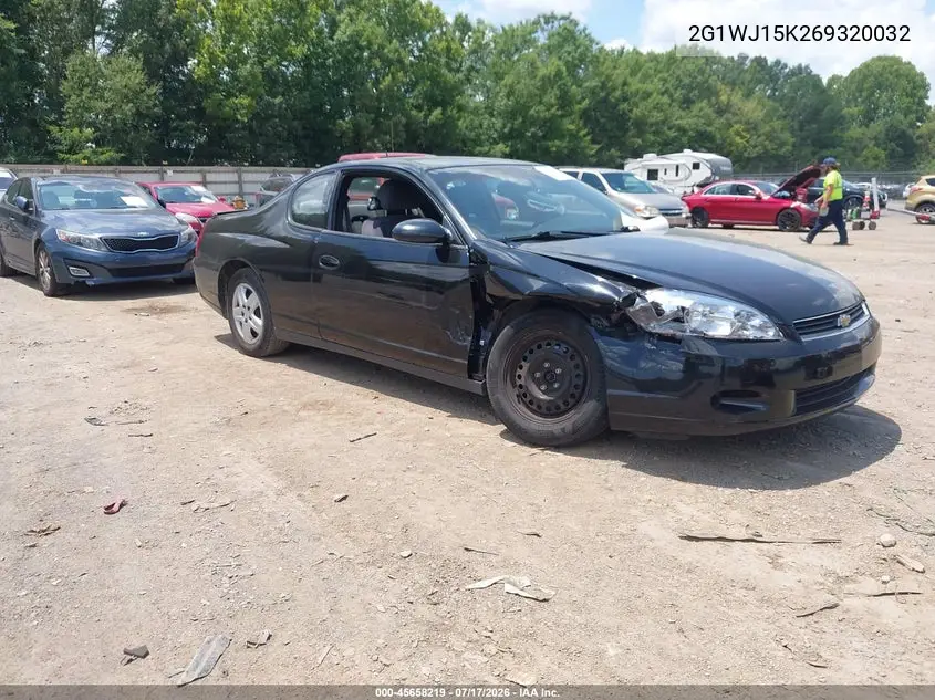 2006 Chevrolet Monte Carlo Ls VIN: 2G1WJ15K269320032 Lot: 45658219