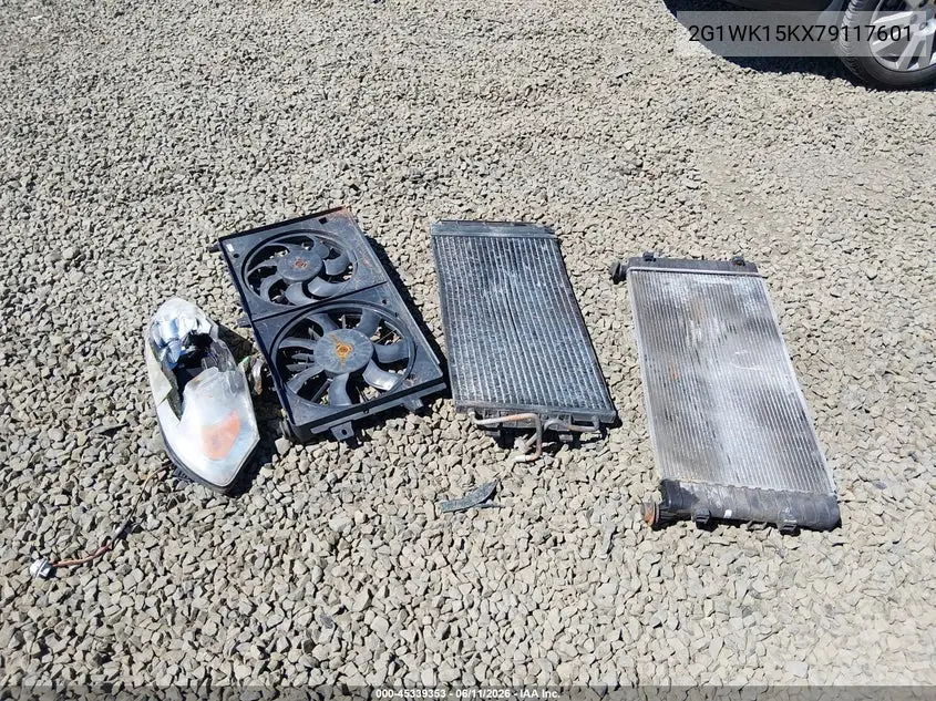 2007 Chevrolet Monte Carlo Lt VIN: 2G1WK15KX79117601 Lot: 45339353