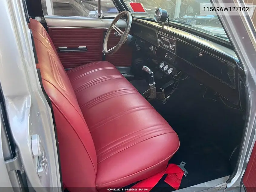 1966 Chevrolet Nova VIN: 115696W127102 Lot: 45224375
