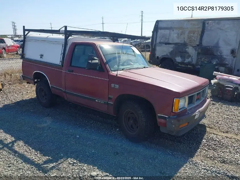 1GCCS14R2P8179305 1993 Chevrolet S Truck S10