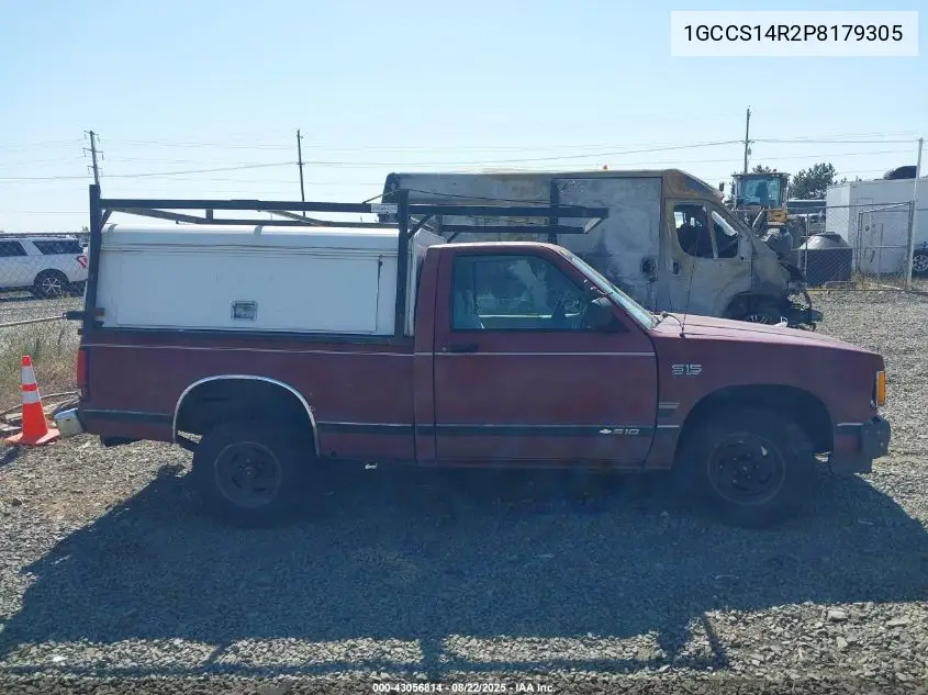 1GCCS14R2P8179305 1993 Chevrolet S Truck S10