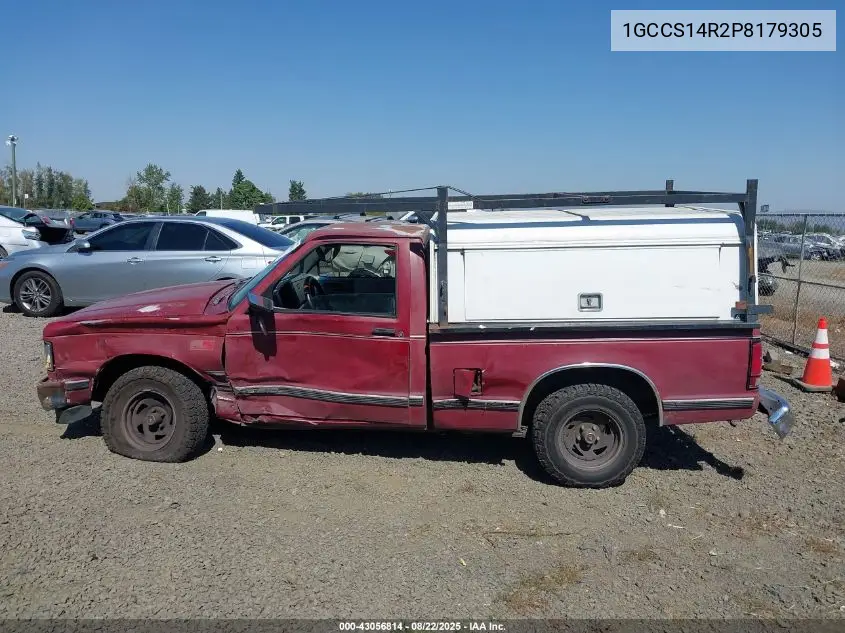 1GCCS14R2P8179305 1993 Chevrolet S Truck S10