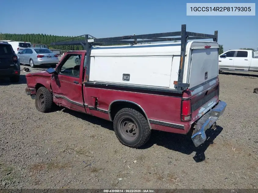 1GCCS14R2P8179305 1993 Chevrolet S Truck S10
