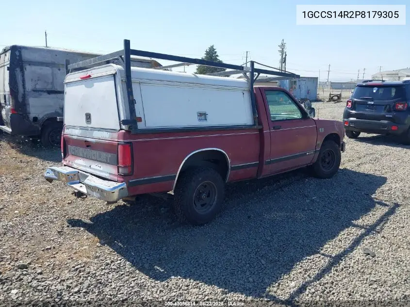 1GCCS14R2P8179305 1993 Chevrolet S Truck S10