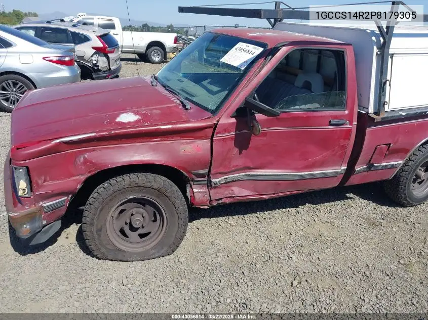 1GCCS14R2P8179305 1993 Chevrolet S Truck S10