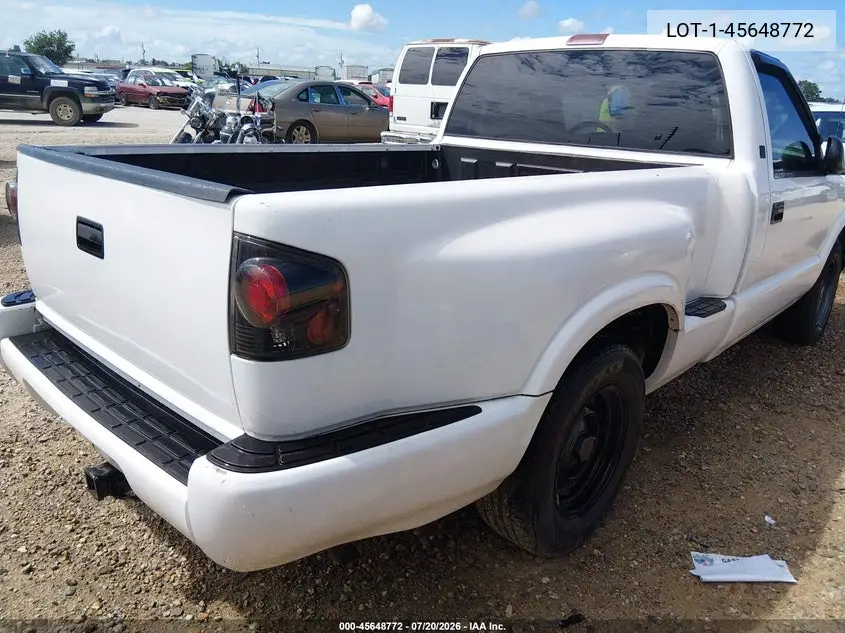 1997 GMC Sonoma Sl Wideside VIN: 1GTCS1445V8505440 Lot: 45648772