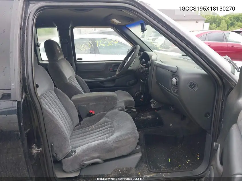 2001 Chevrolet S-10 Ls VIN: 1GCCS195X18130270 Lot: 45021708