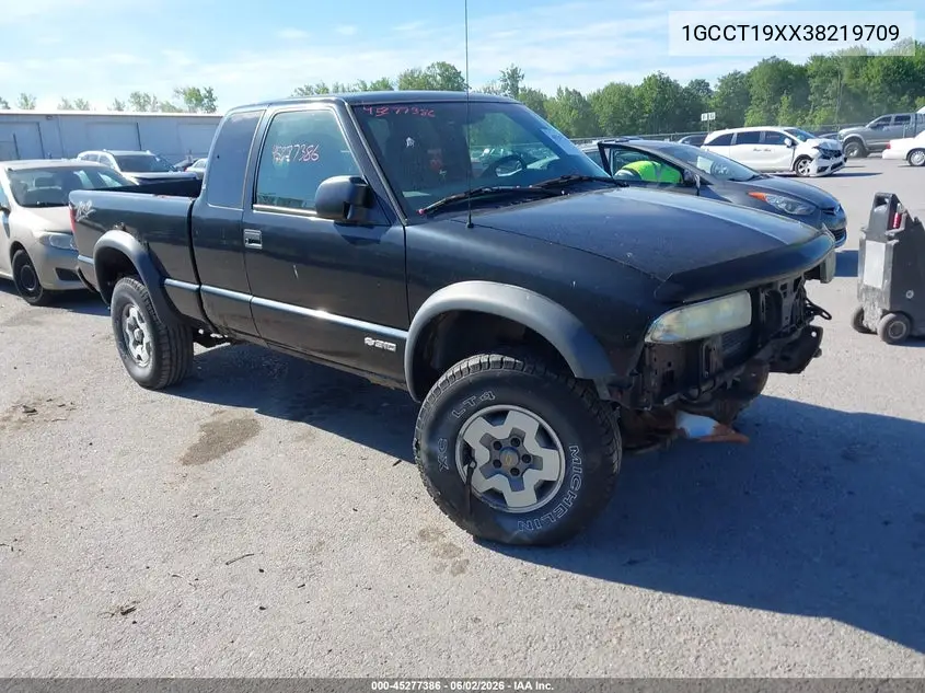 2003 Chevrolet S-10 Ls VIN: 1GCCT19XX38219709 Lot: 45277386