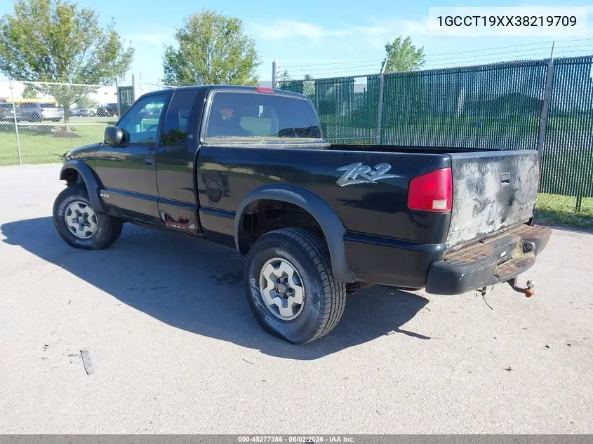 2003 Chevrolet S-10 Ls VIN: 1GCCT19XX38219709 Lot: 45277386