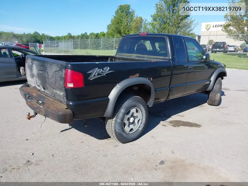 2003 Chevrolet S-10 Ls VIN: 1GCCT19XX38219709 Lot: 45277386