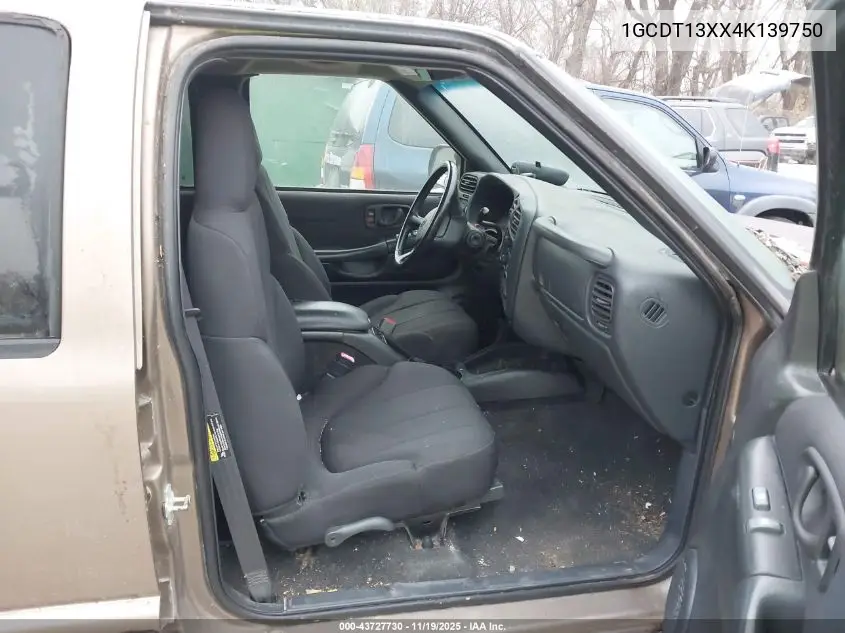 1GCDT13XX4K139750 2004 Chevrolet S-10 Ls