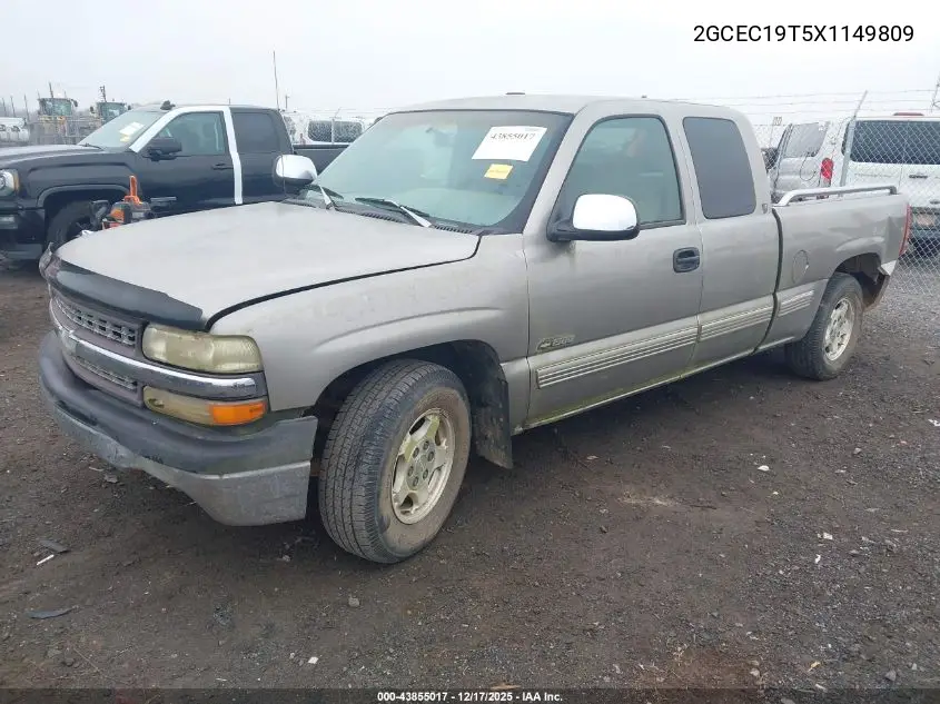 2GCEC19T5X1149809 1999 Chevrolet Silverado 1500 Ls