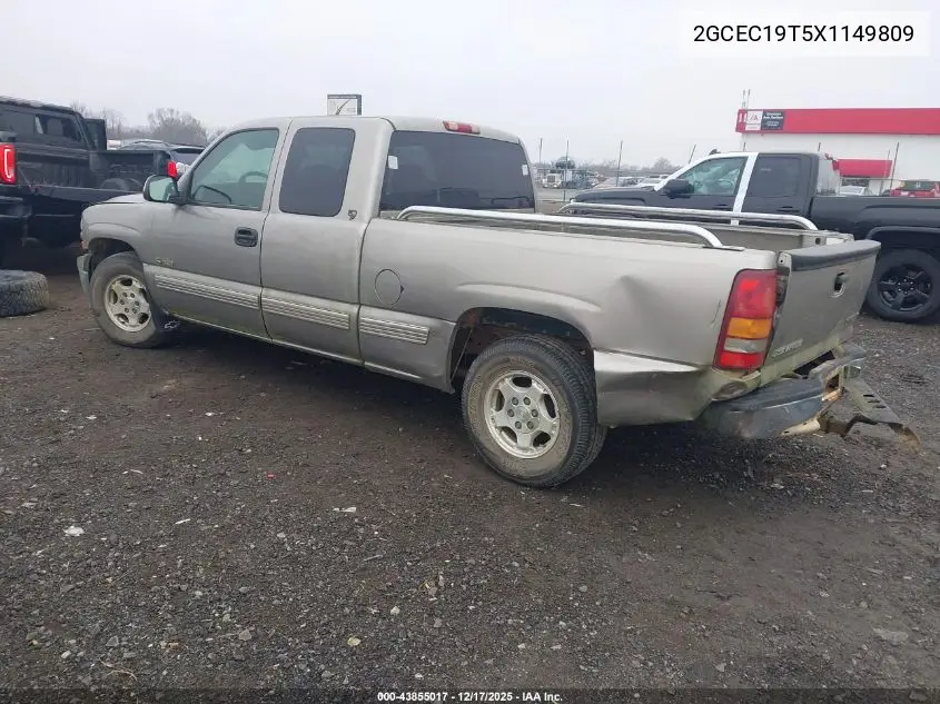 2GCEC19T5X1149809 1999 Chevrolet Silverado 1500 Ls