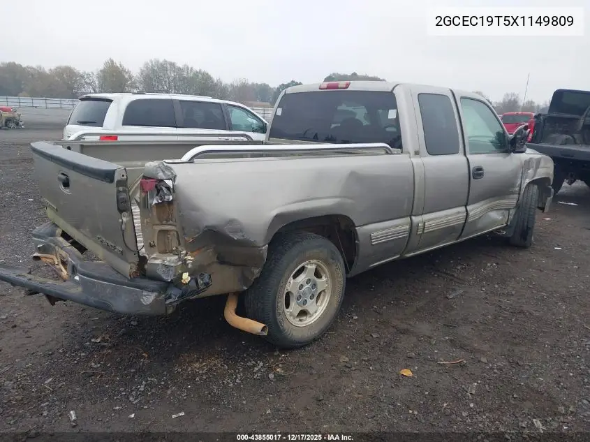 2GCEC19T5X1149809 1999 Chevrolet Silverado 1500 Ls