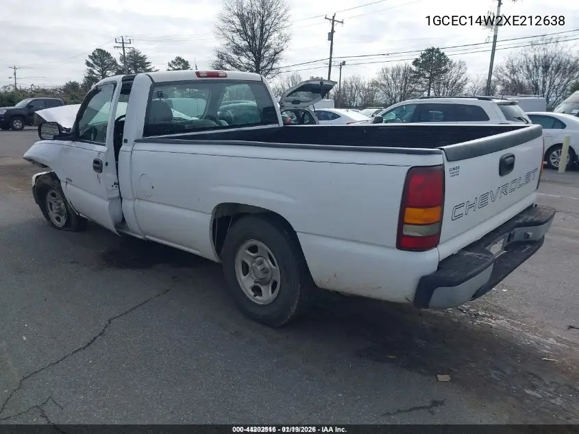1GCEC14W2XE212638 1999 Chevrolet Silverado 1500