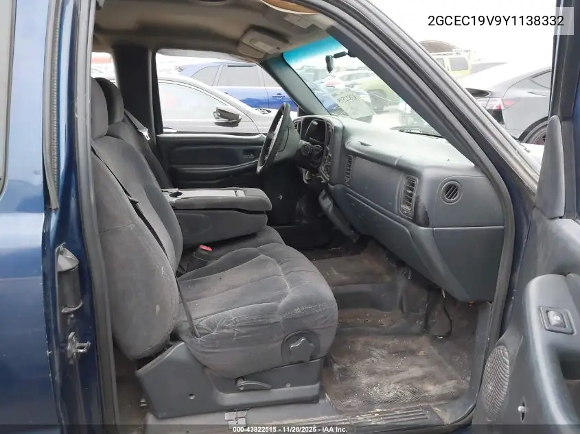 2GCEC19V9Y1138332 2000 Chevrolet Silverado 1500 Ls