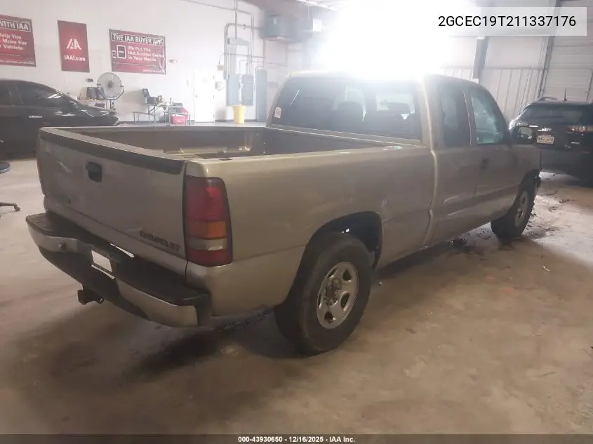2GCEC19T211337176 2001 Chevrolet Silverado 1500 Ls