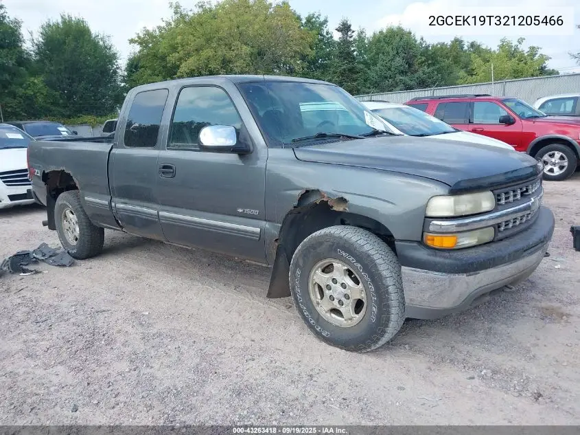 2GCEK19T321205466 2002 Chevrolet Silverado 1500 Ls