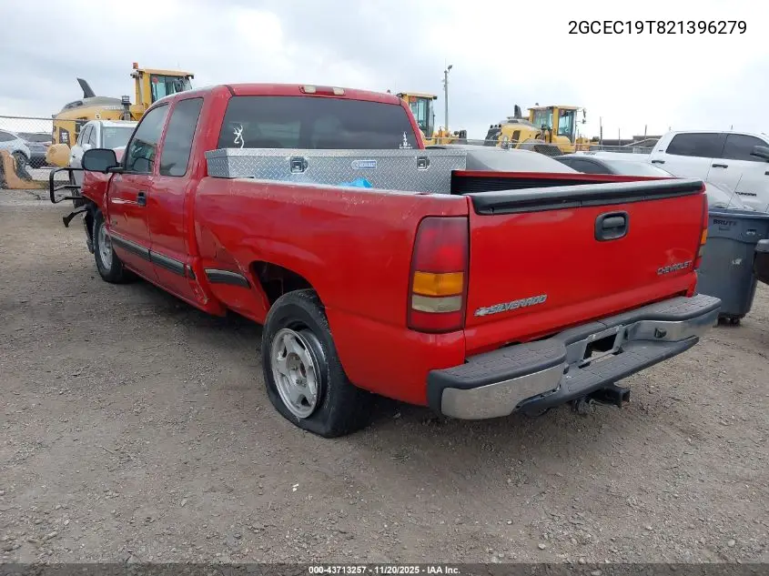 2GCEC19T821396279 2002 Chevrolet Silverado 1500 Ls