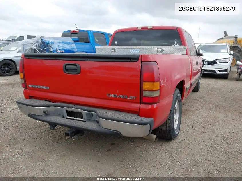 2GCEC19T821396279 2002 Chevrolet Silverado 1500 Ls